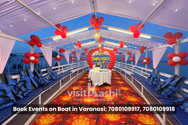 Anniversary Event Boat in Varanasi – Photo 2