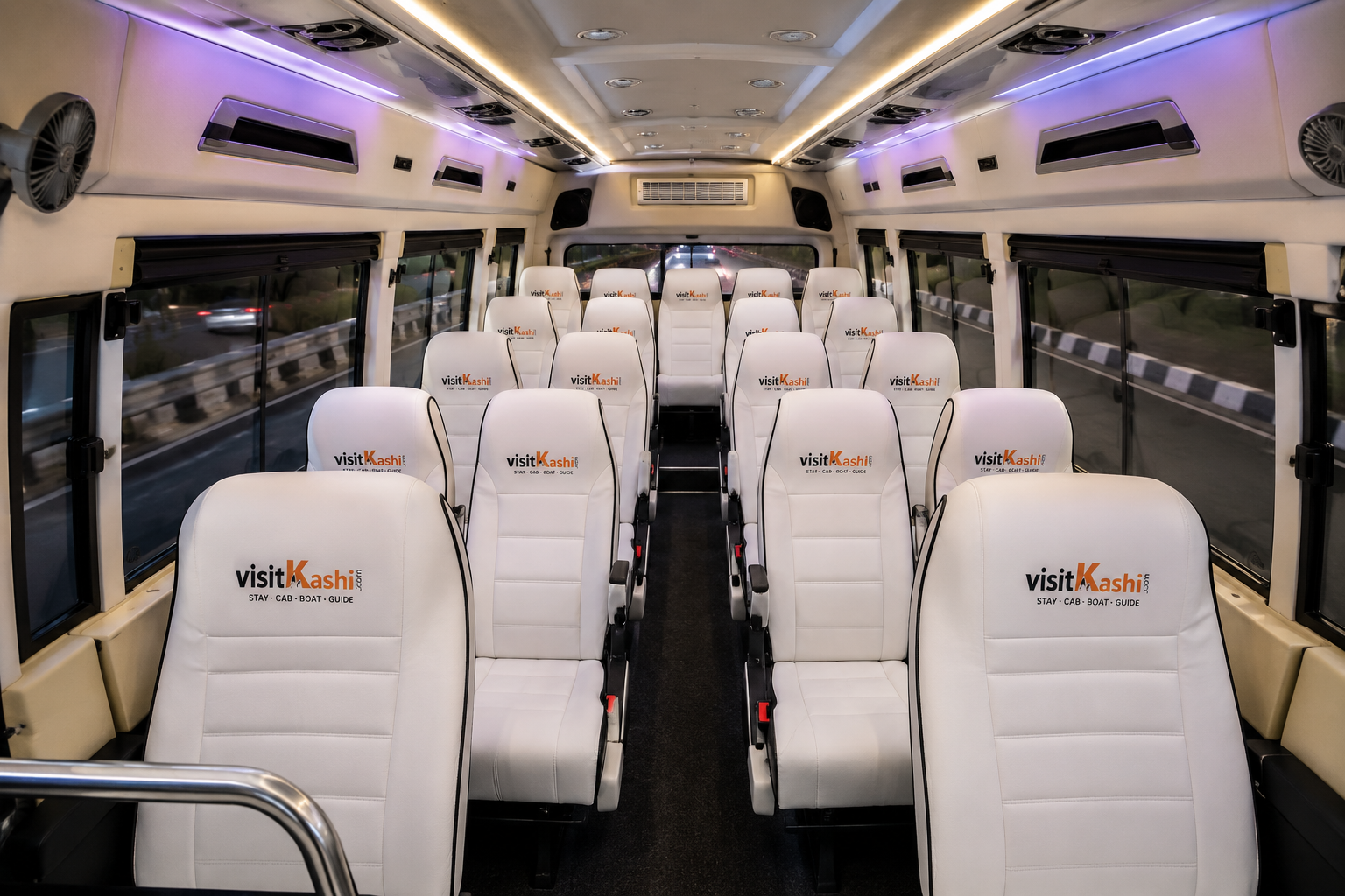 17 Seater  Tempo Traveller for Varanasi local Sightseeing – Photo 3