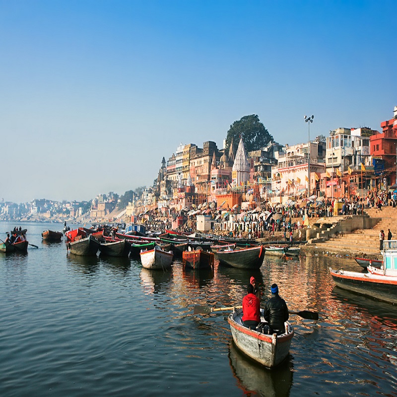 Boat ride in Varanasi