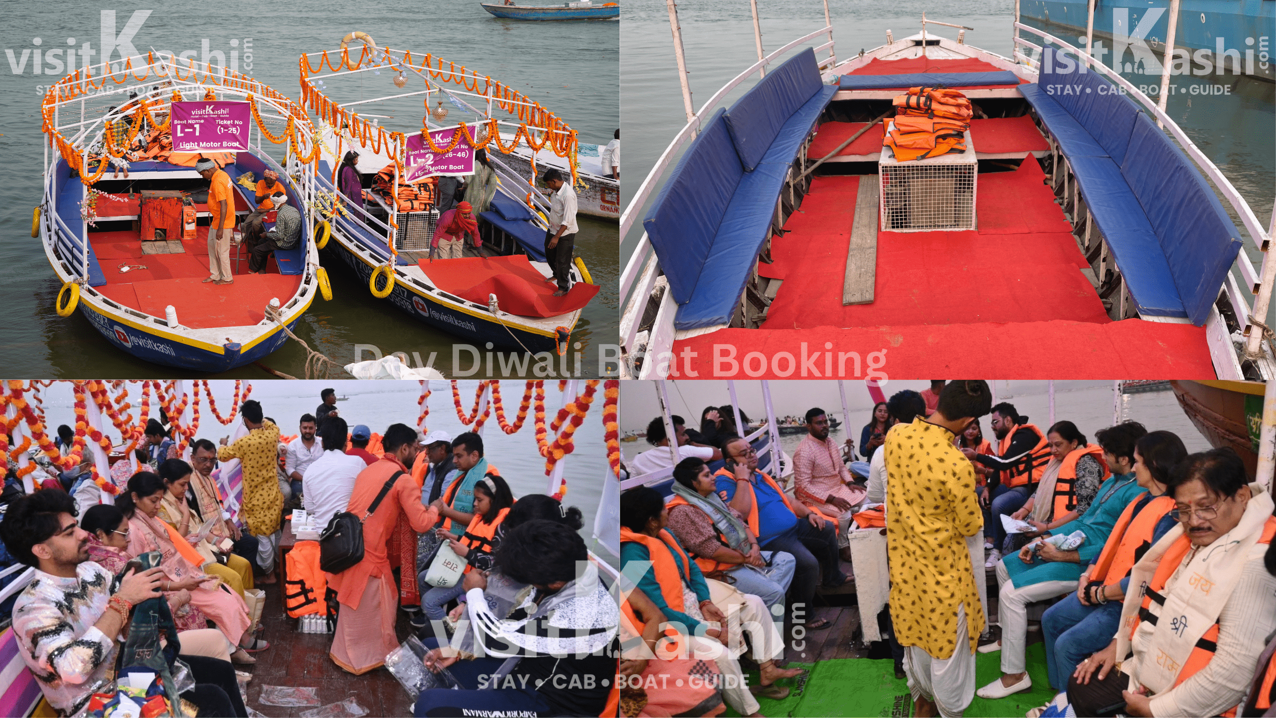 Dev Diwali Boat booking Varanasi