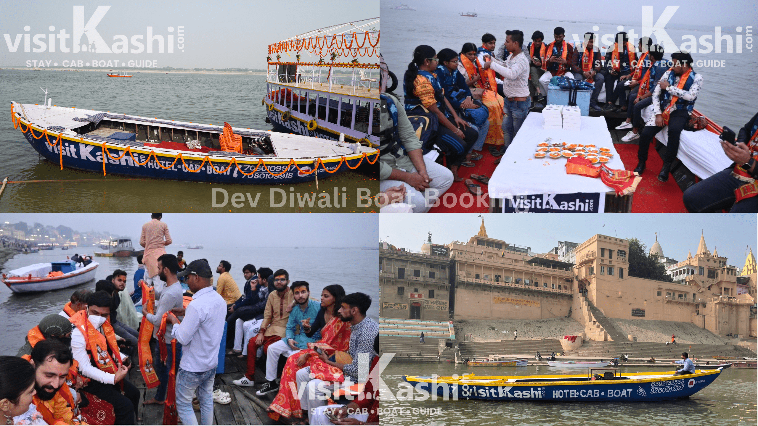 Dev Diwali Motor Varanasi booking