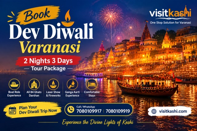 2 Nights 3 Days Tour Package – Visit Kashi