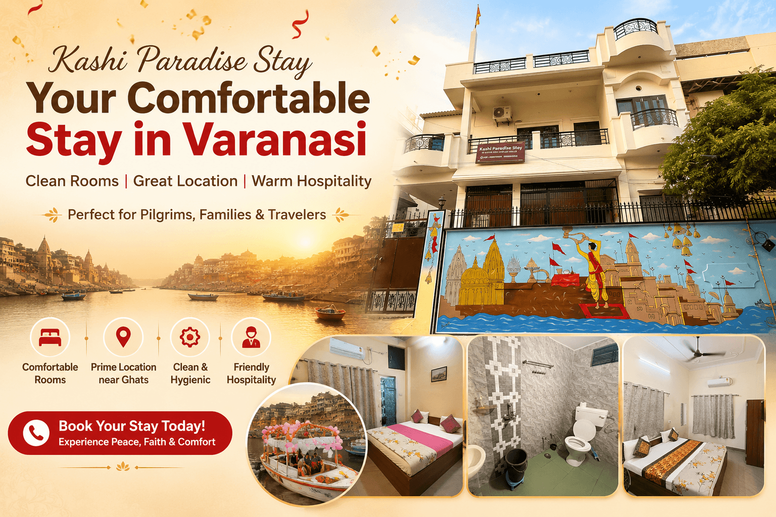 Kashi Paradise Stay Near Assi Ghat