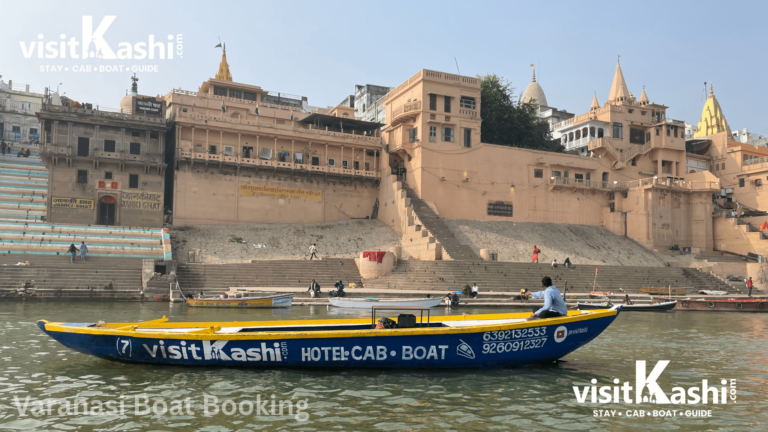 motor boat booking in varanasi