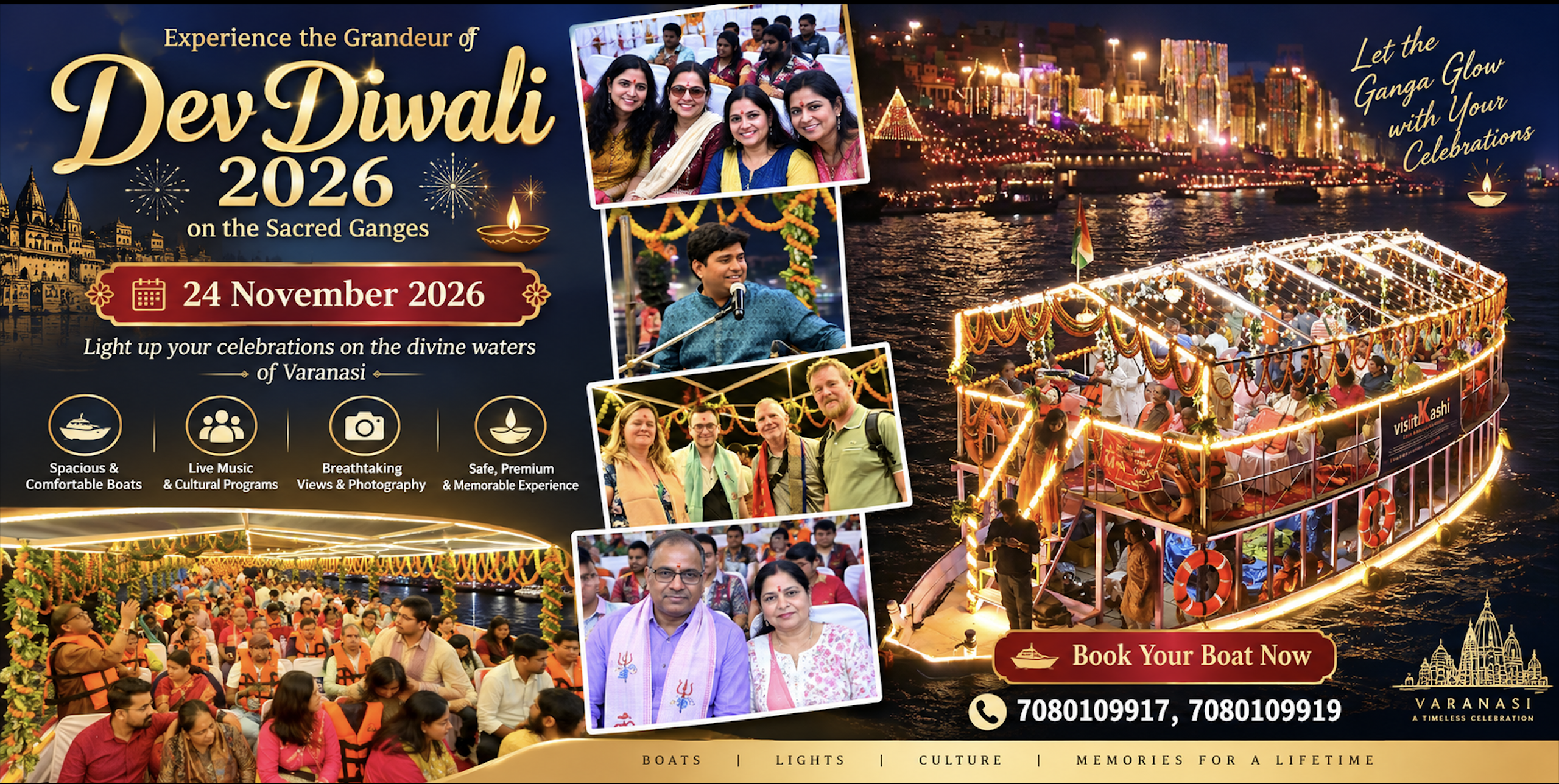 Dev Deepawali Boat Booking 2026